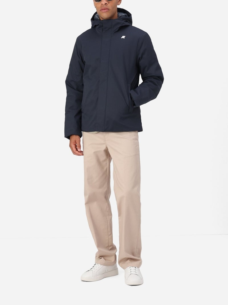 Giacca jacko twill marmotta - k-way Blu scuro - Kiabi
