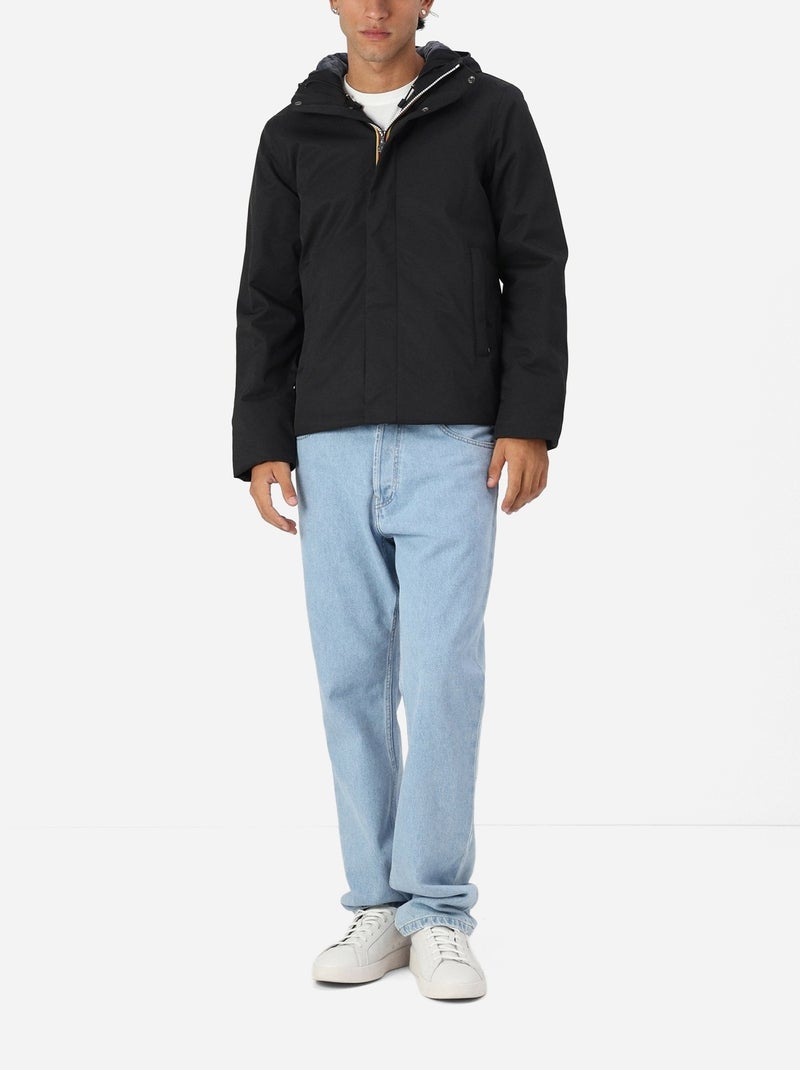 Giacca jacko twill marmotta - k-way Nero - Kiabi