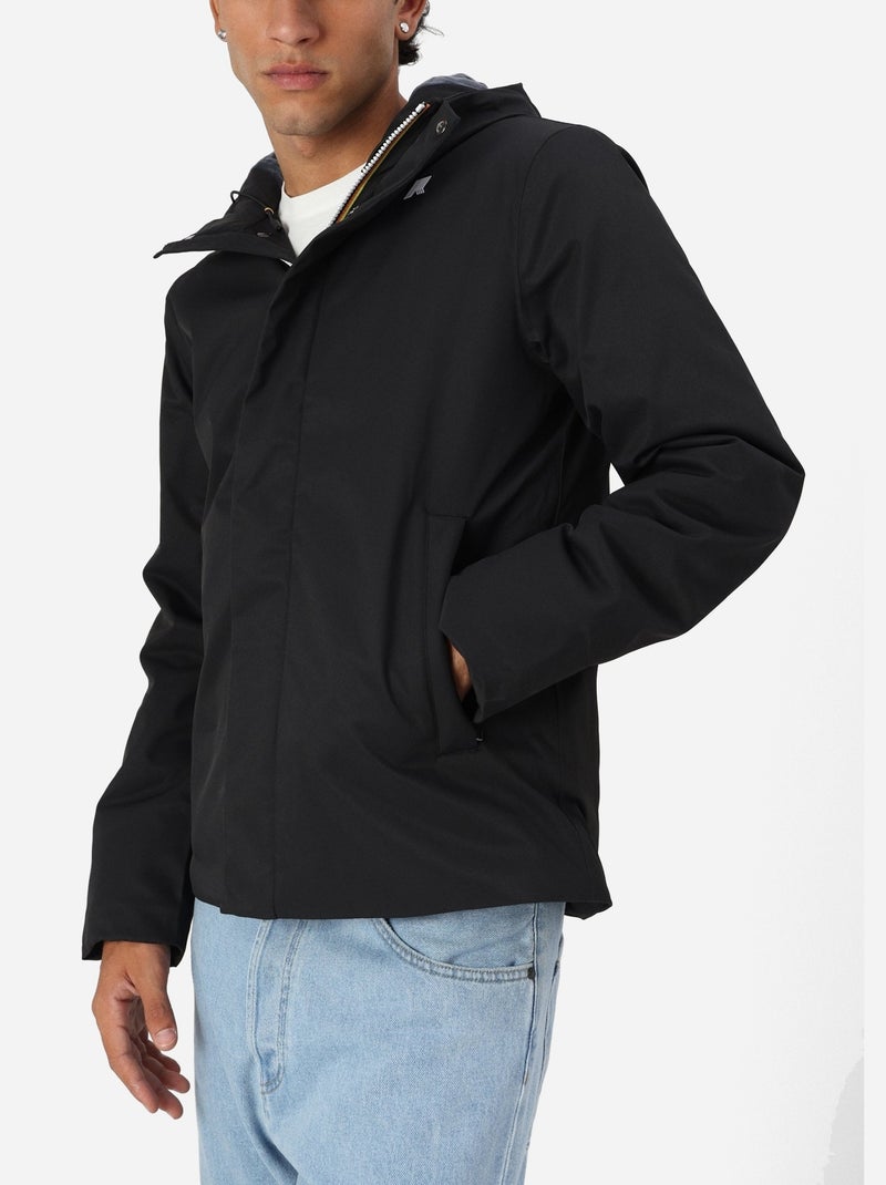 Giacca jacko twill marmotta - k-way Nero - Kiabi