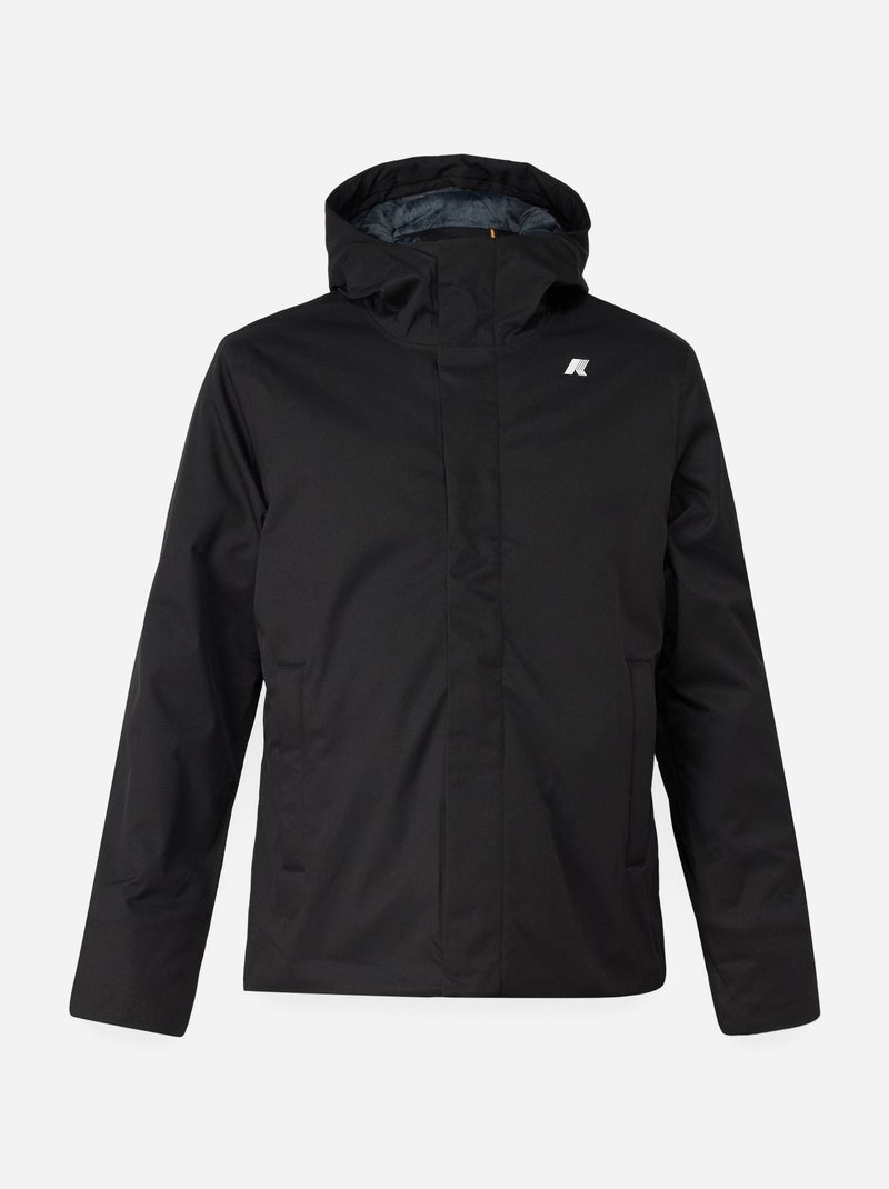Giacca jacko twill marmotta - k-way Nero - Kiabi