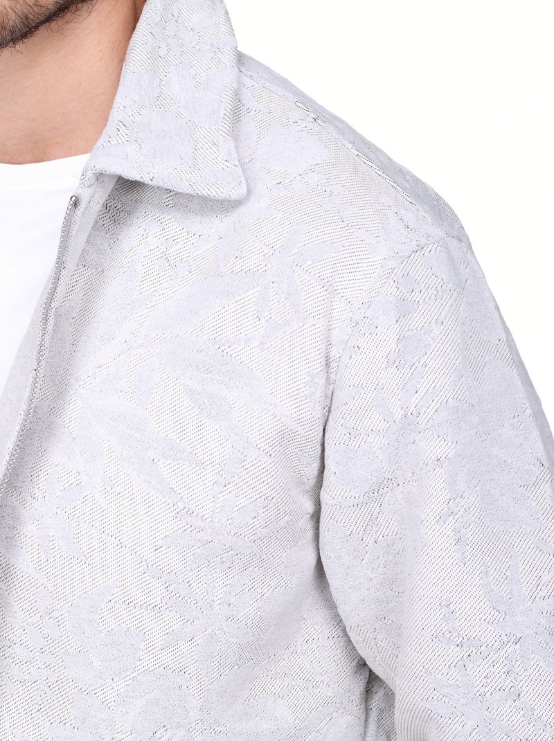 Giacca Jacquard - Frilivin Bianco - Kiabi