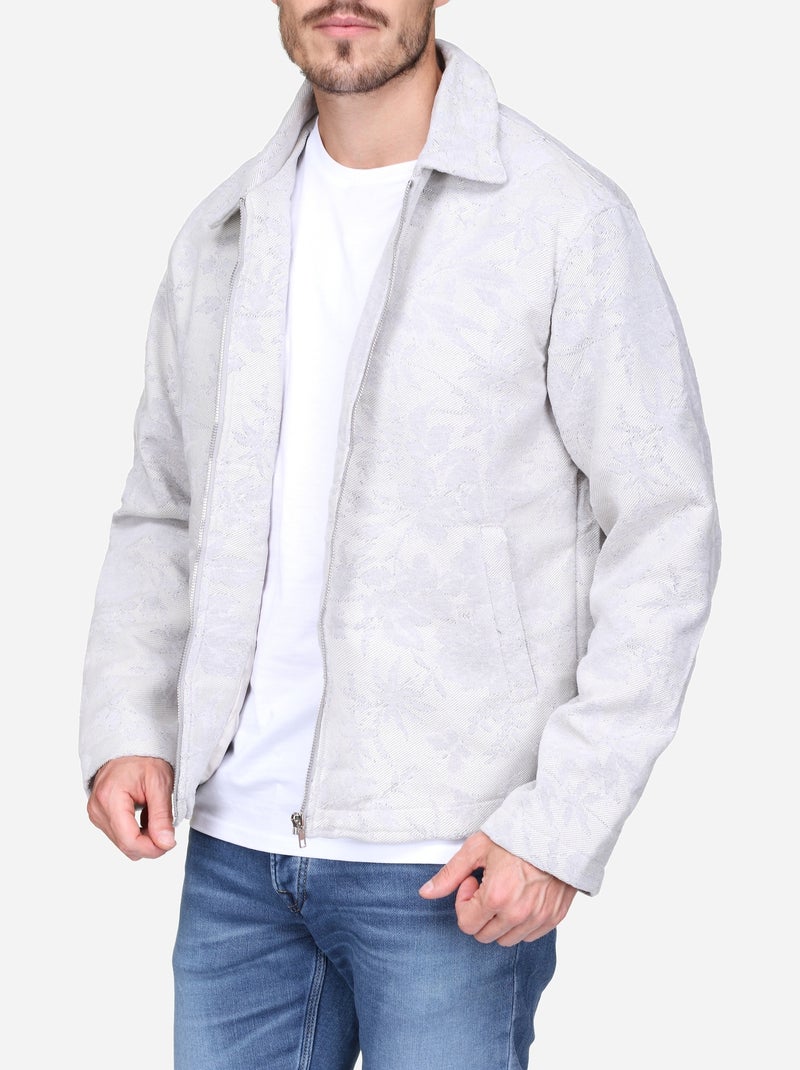 Giacca Jacquard - Frilivin Bianco - Kiabi
