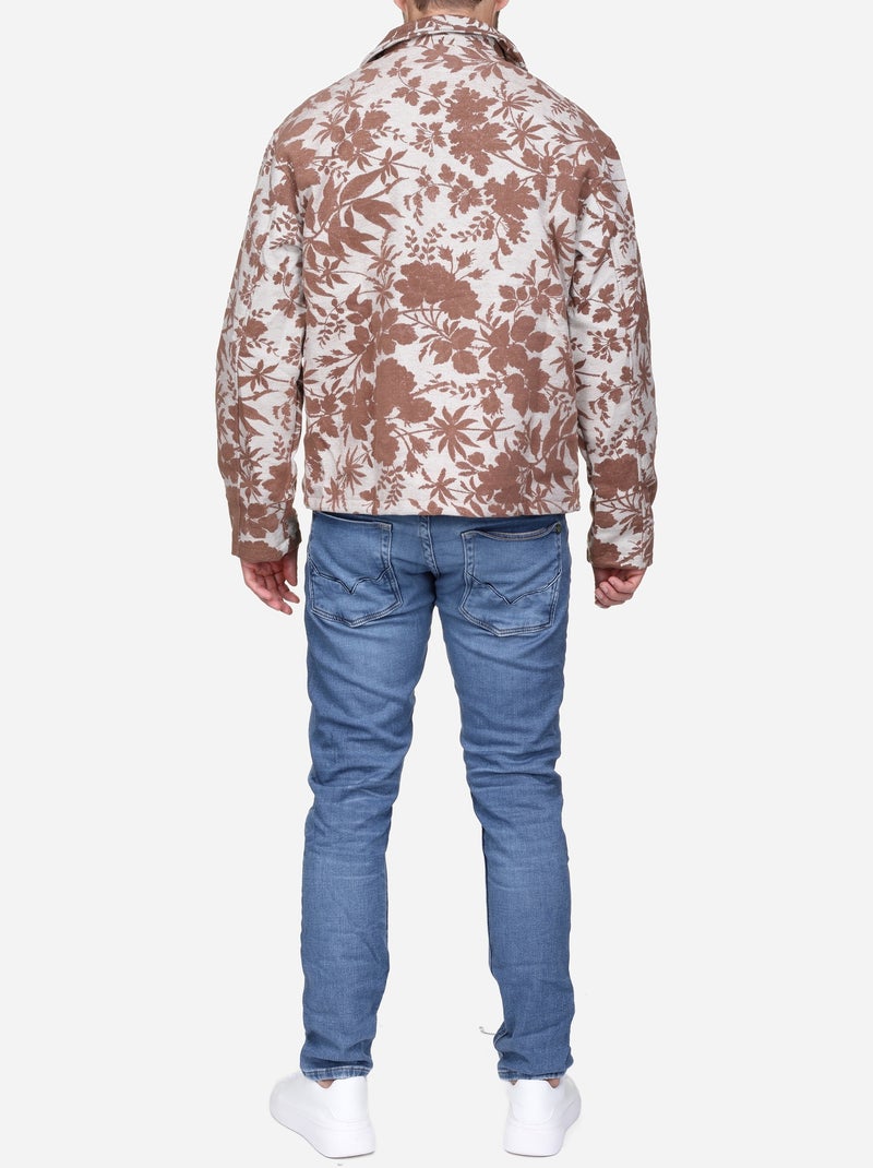 Giacca Jacquard - Frilivin Marrone - Kiabi