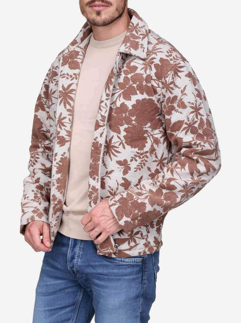 Giacca Jacquard - Frilivin Marrone - Kiabi