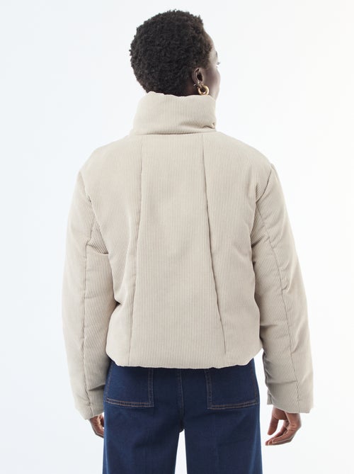 Giacca 'JDY' in tessuto a coste con collo avvolgente - Kiabi