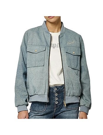 Giacca Jeans Donna Reversibile Kaporal
