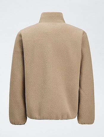 Giacca 'JJrebel' effetto montone con tasca a contrasto