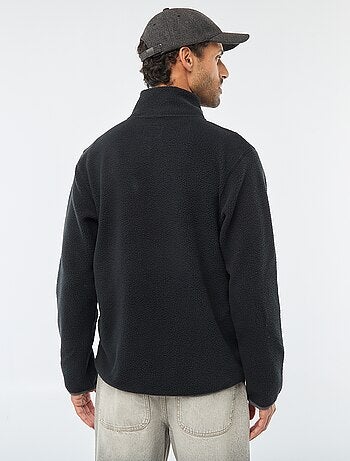 Giacca 'JJrebel' effetto montone con tasca a contrasto