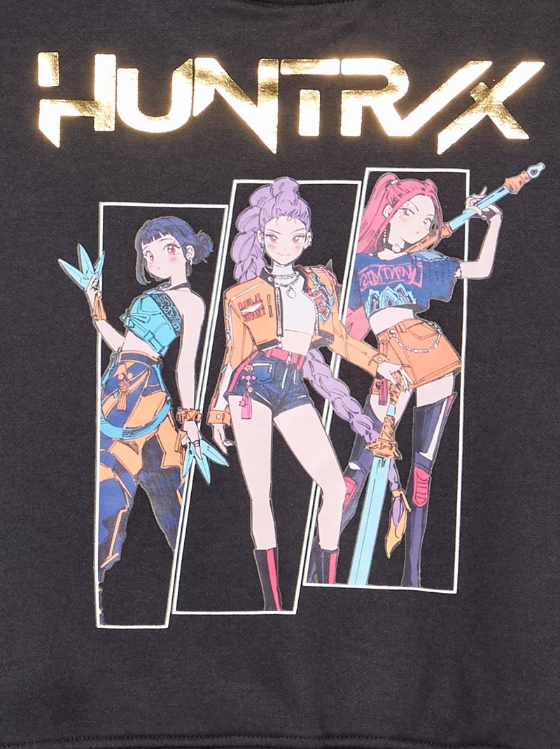 Giacca \'KPop Demon Hunters\' Nero - Kiabi