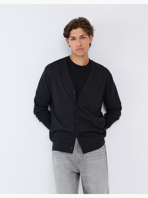 Giacca lavorata a maglia con cashmere, mo fashion - Kiabi Giacca lavorata a maglia con cashmere, mo fashion - Kiabi