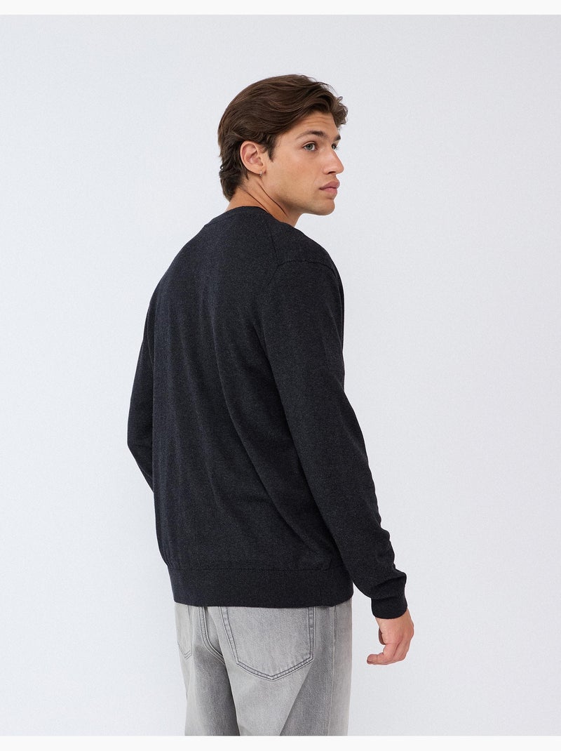 Giacca lavorata a maglia con cashmere, mo fashion Grigio - Kiabi