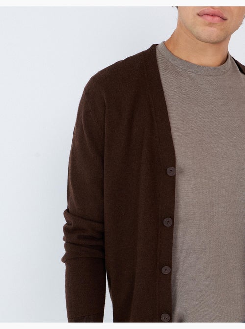 Giacca lavorata a maglia con cashmere, mo fashion - Kiabi Giacca lavorata a maglia con cashmere, mo fashion - Kiabi