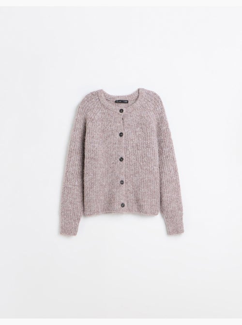 Giacca lavorata a maglia con lana, mo fashion - Kiabi