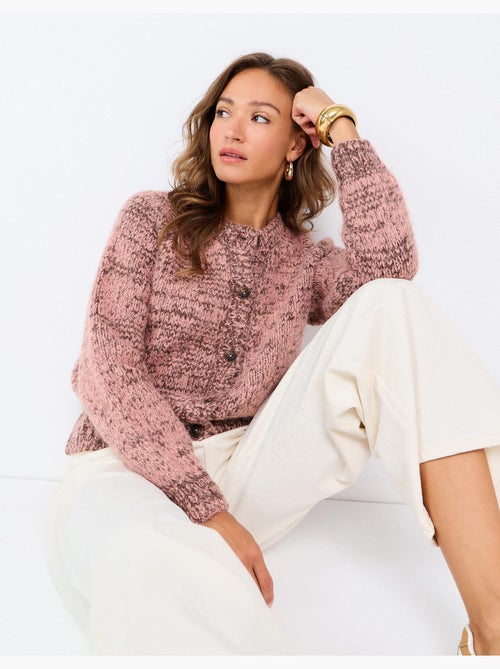 Giacca lavorata a maglia con lana, mo fashion - Kiabi Giacca lavorata a maglia con lana, mo fashion - Kiabi