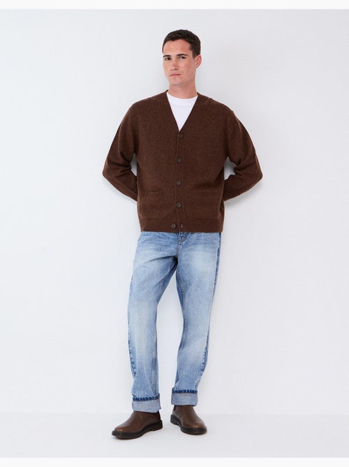 Giacca lavorata a maglia con misto lana, mo fashion - Kiabi Giacca lavorata a maglia con misto lana, mo fashion - Kiabi