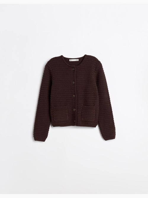 Giacca lavorata a maglia con texture, mo fashion - Kiabi Giacca lavorata a maglia con texture, mo fashion - Kiabi