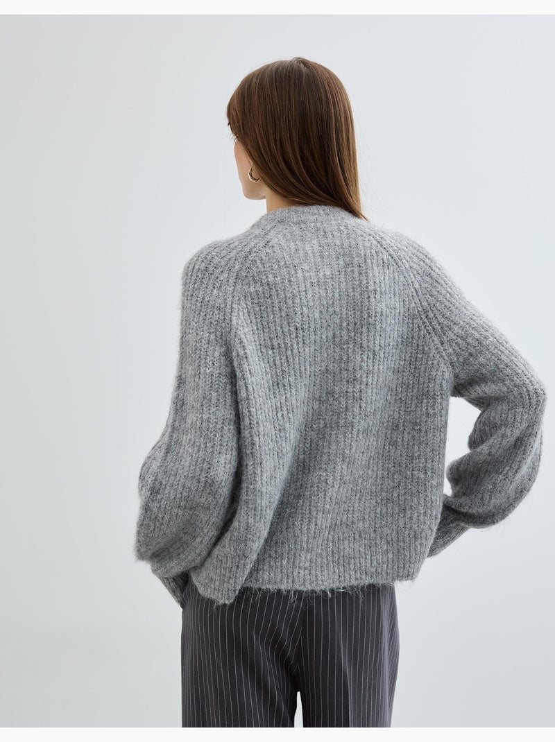 Giacca lavorata a maglia, MO Fashion Grigio - Kiabi