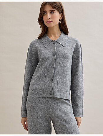 Giacca lavorata a maglia, MO Fashion