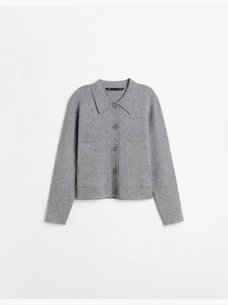Giacca lavorata a maglia, MO Fashion Grigio - Kiabi