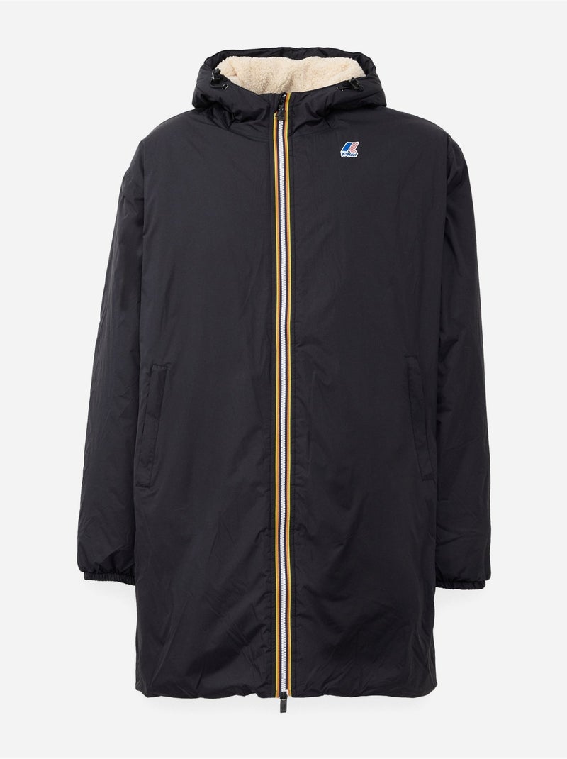 Giacca LE VRAI 4.0 EIFFEL EAST ORSETTO - K-Way Nero ebano - Kiabi