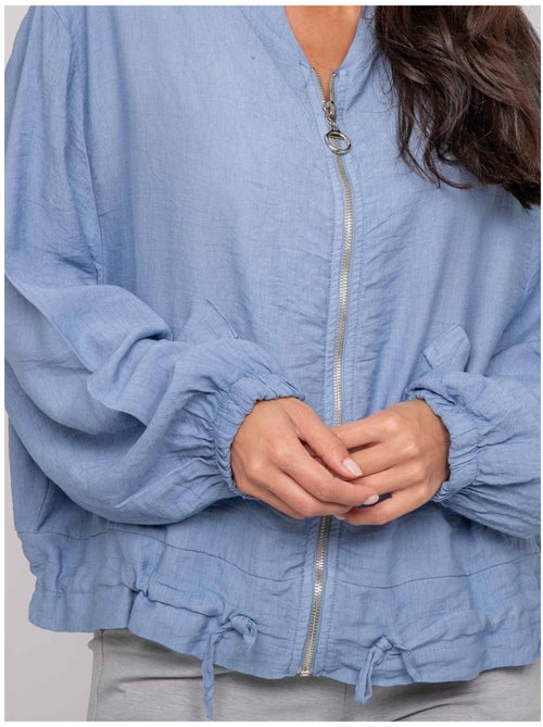 Giacca leggera con zip ULEO - Kiabi