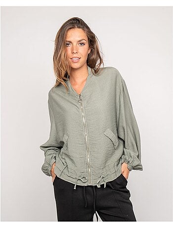 Giacca leggera con zip ULEO