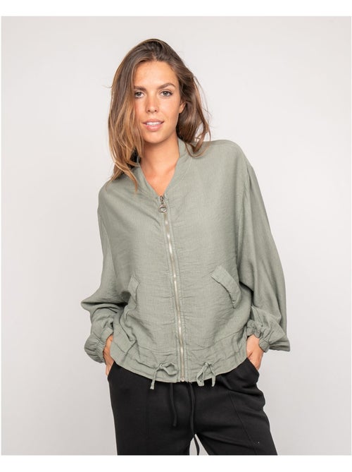 Giacca leggera con zip ULEO - Kiabi