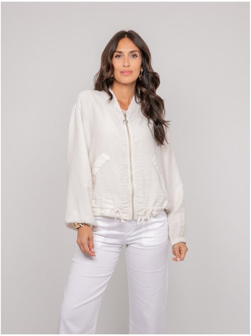Giacca leggera con zip ULEO - Kiabi