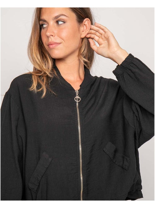 Giacca leggera con zip ULEO - Kiabi