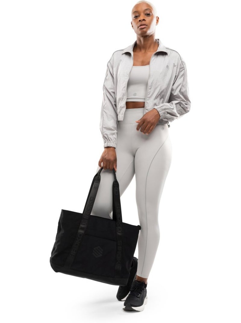 Giacca leggera da corsa da donna fitness donna ueno light gray Bianco Grigio - Kiabi
