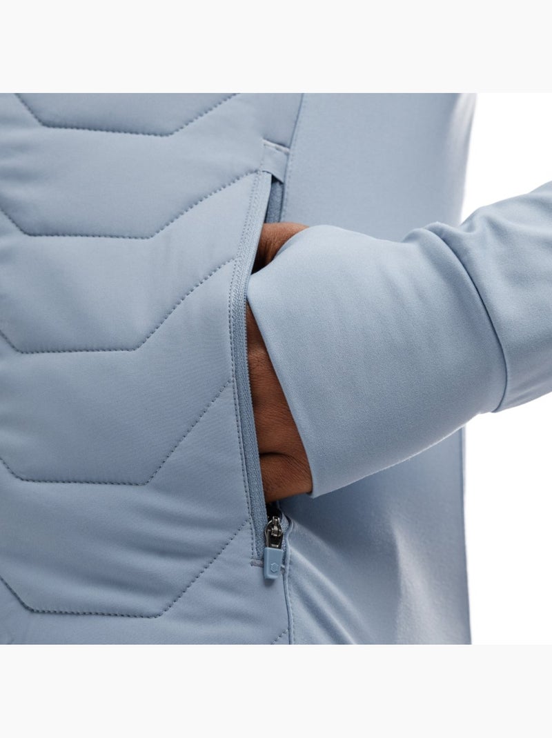 Giacca leggera isolante da allenamento da uomo fitness uomo recharge Blu - Kiabi