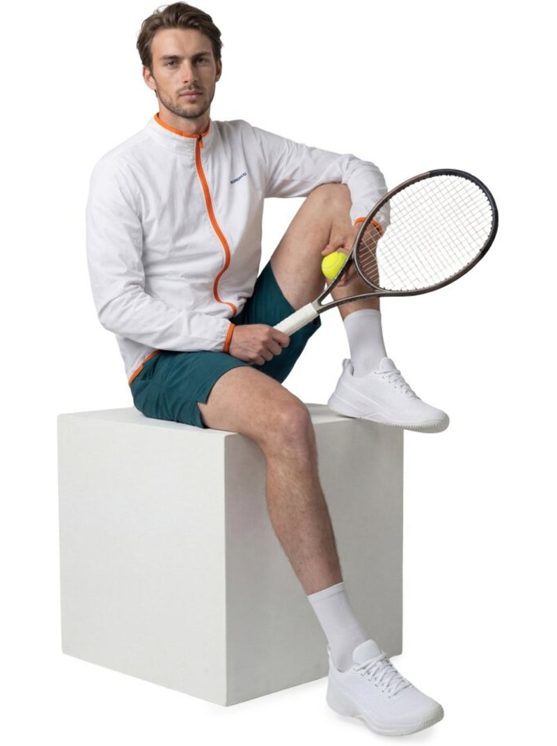 Giacca leggera tennis uomo tennis uomo bounce Bianco - Kiabi
