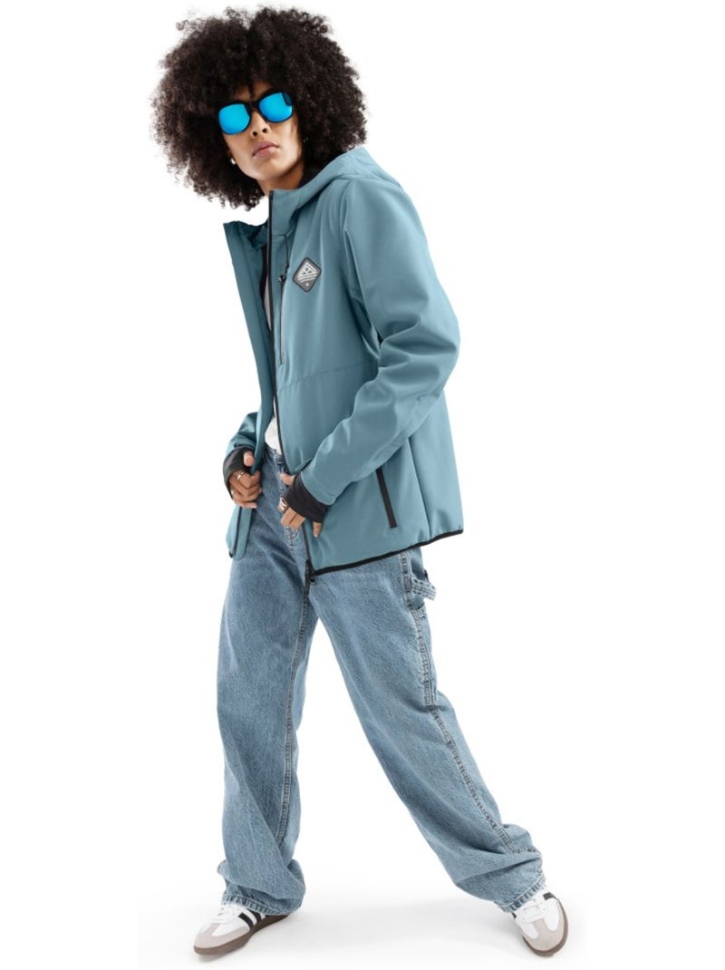 Giacca lifestyle da donna lifestyle donna w2-w beluga lf Blu pavone - Kiabi
