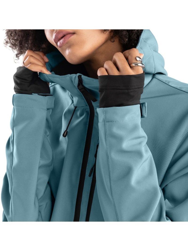 Giacca lifestyle da donna lifestyle donna w2-w beluga lf Blu pavone - Kiabi