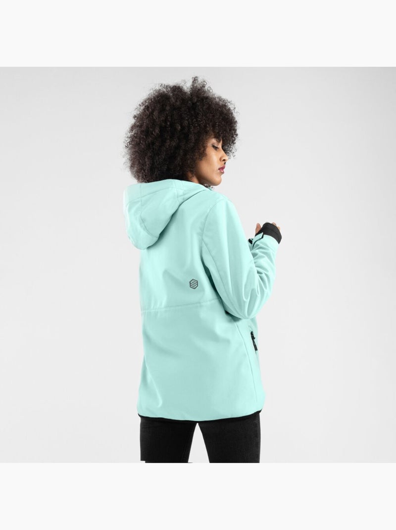 Giacca lifestyle da donna lifestyle donna w2-w senja lf Turchese - Kiabi