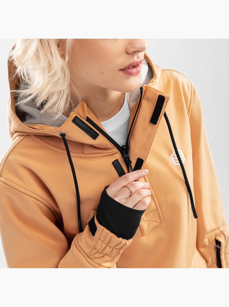 Giacca lifestyle da donna lifestyle donna w3-w neuquén lf Giallo - Kiabi