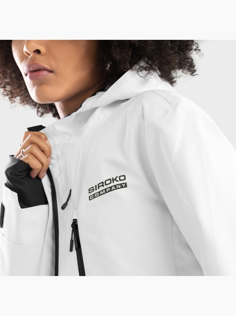 Giacca lifestyle da donna lifestyle donna w5-w megeve lf Bianco - Kiabi