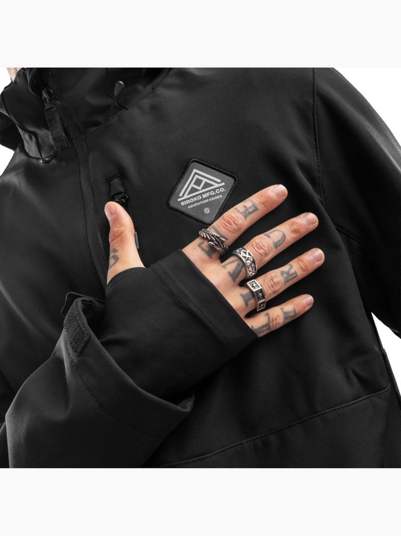 Giacca lifestyle da uomo lifestyle uomo w2 kalima lf Nero - Kiabi