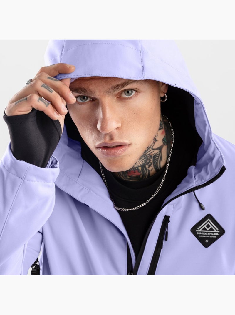 Giacca lifestyle da uomo lifestyle uomo w2 makalu lf Lavanda - Kiabi