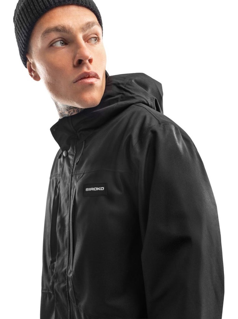 Giacca lifestyle da uomo lifestyle uomo w4 vostock lf Nero - Kiabi