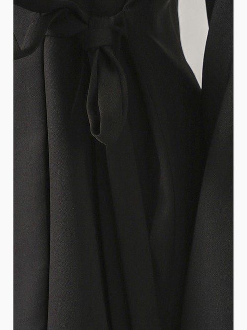 Giacca lunga con cintura e scollo a v bdart - Kiabi Giacca lunga con cintura e scollo a v bdart - Kiabi