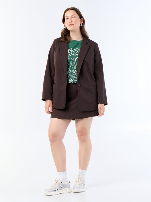 Giacca lunga da completo - Kiabi