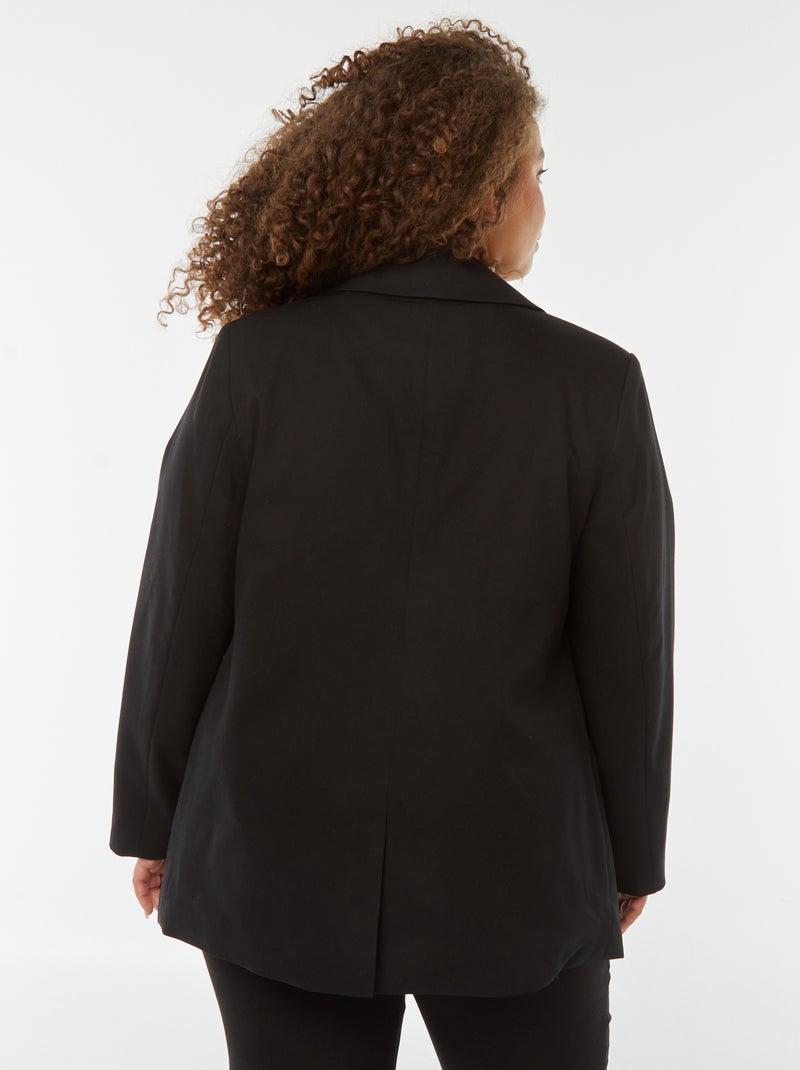 Giacca lunga da completo nero - Kiabi