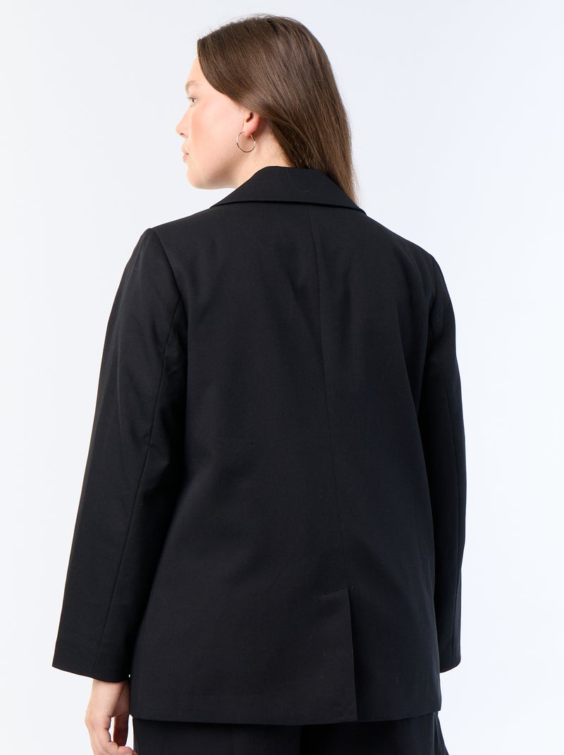 Giacca lunga da completo Nero - Kiabi