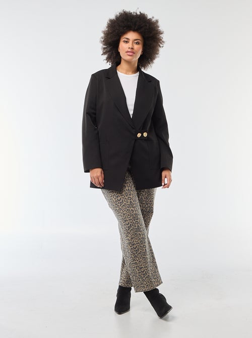 Giacca lunga dal taglio oversize - Kiabi