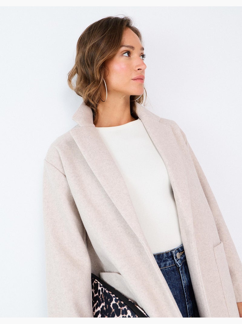 Giacca lunga, mo fashion Beige - Kiabi