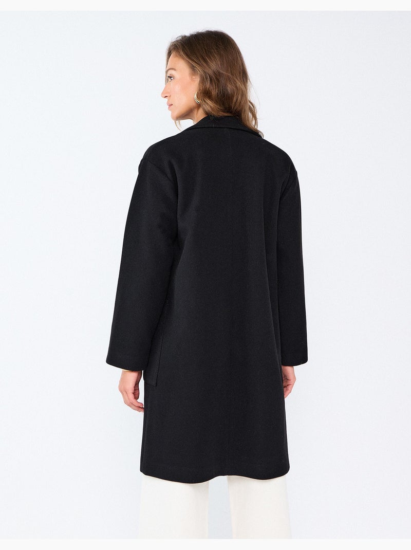 Giacca lunga, mo fashion Nero - Kiabi