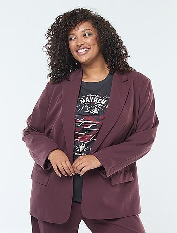 Giacca lunga oversize