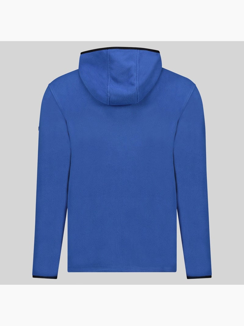 Giacca micro-pile con cappuccio unicia – geographical norway Blu reale - Kiabi