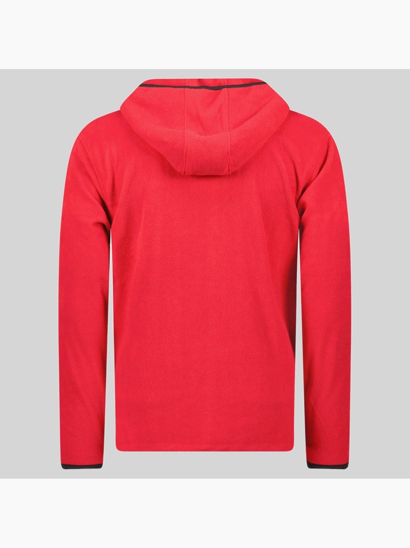 Giacca micro-pile con cappuccio unicia – geographical norway Rosso - Kiabi